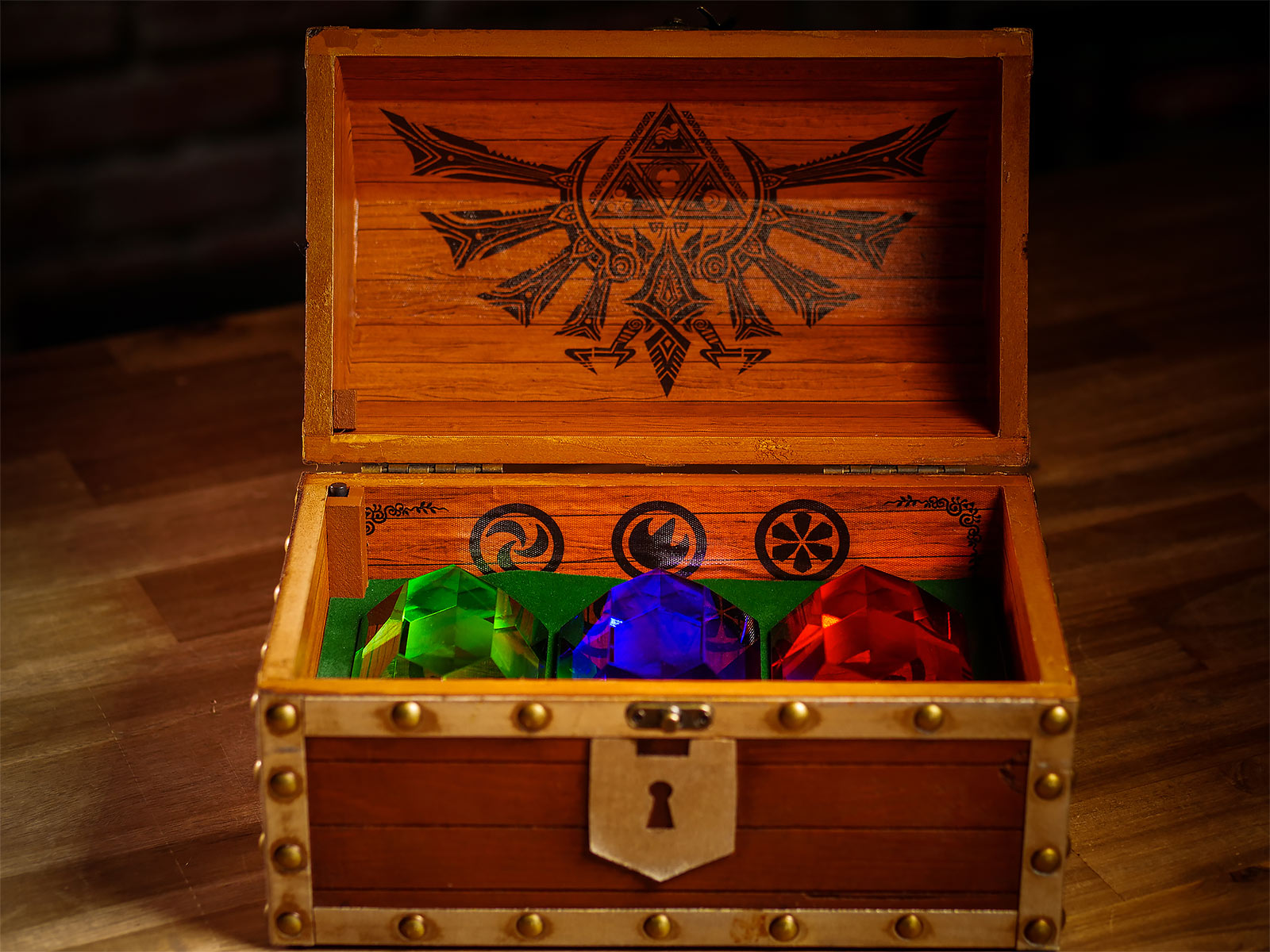 Produktbild Zelda - Rubin Schatztruhe mit Game Sound