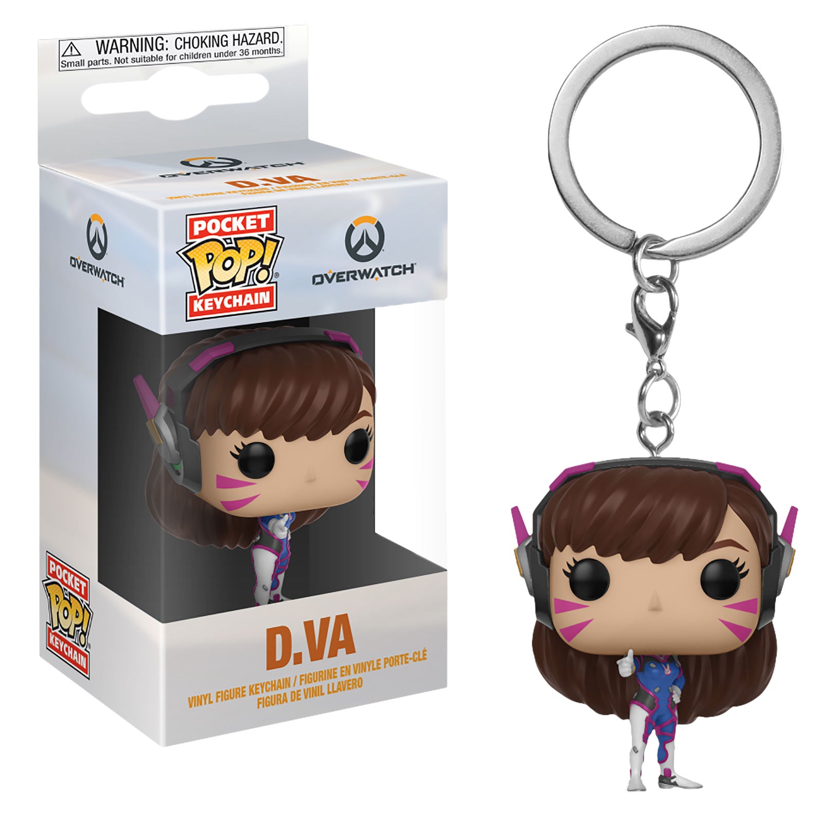 Produktbild Overwatch - D.VA Funko Pop Schlüsselanhänger