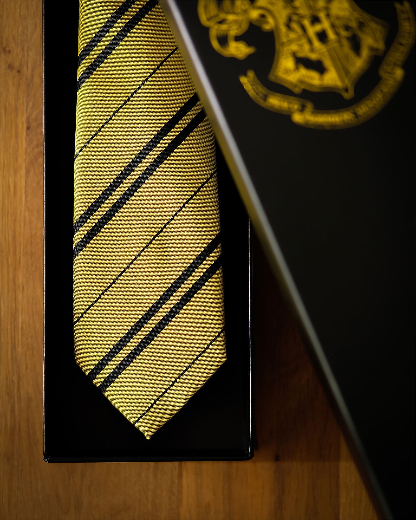 Produktbild Harry Potter - Hufflepuff Krawatte mit Geschenkbox