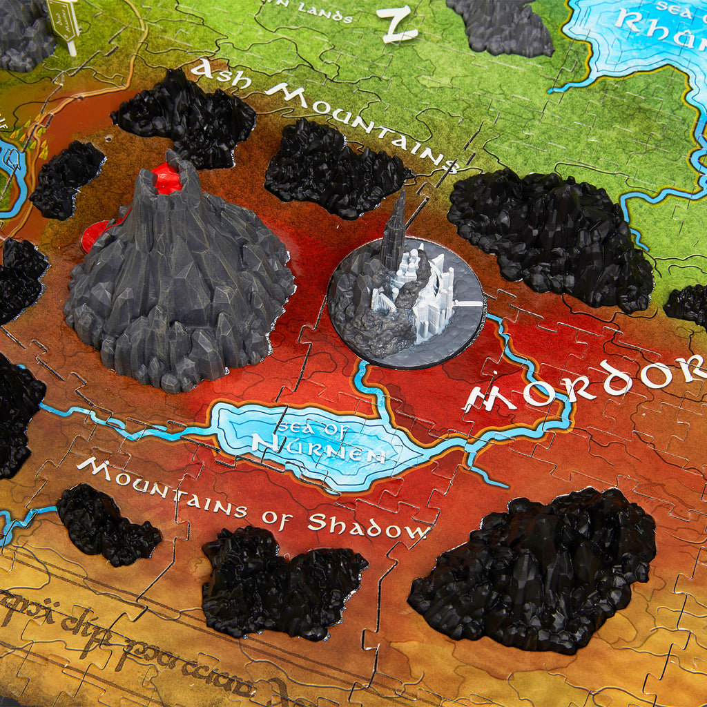 Produktbild Der Herr der Ringe - Mittelerde 4D Puzzle
