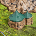 Produktbild Harry Potter - Hogwarts & Hogsmeade 4D Puzzle