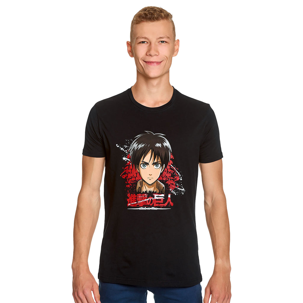 Produktbild Attack on Titan - Eren Jaeger T-Shirt schwarz