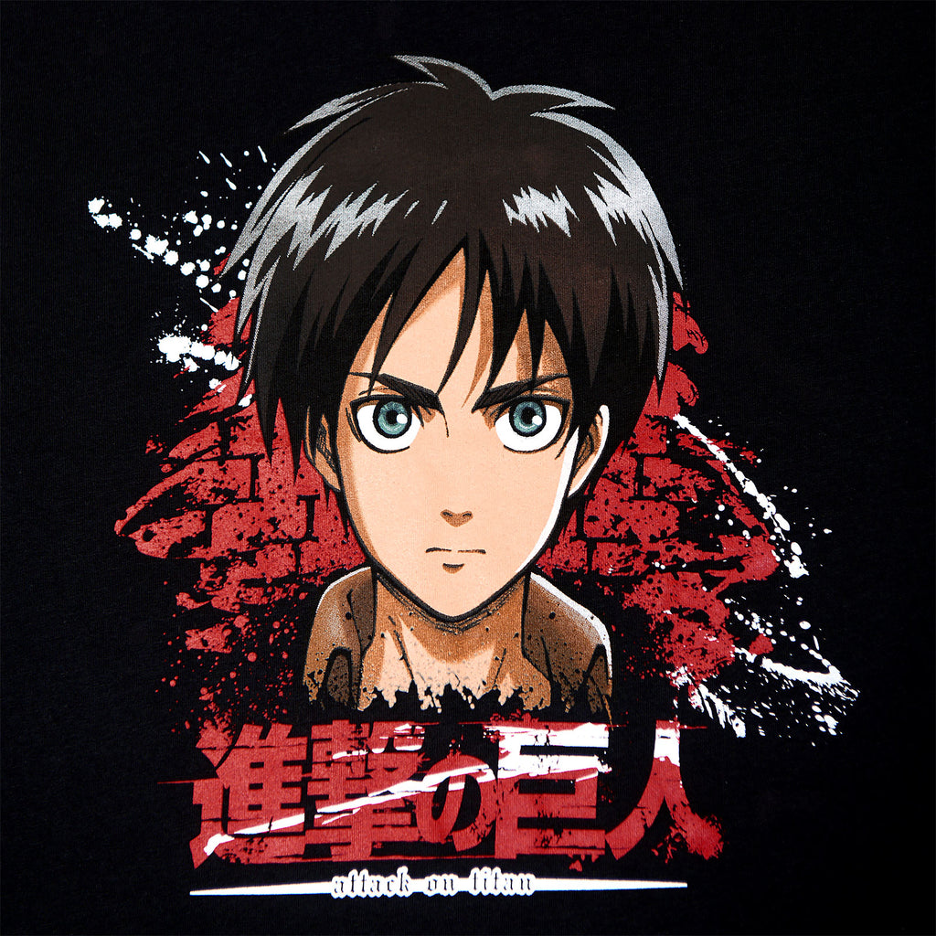 Produktbild Attack on Titan - Eren Jaeger T-Shirt schwarz