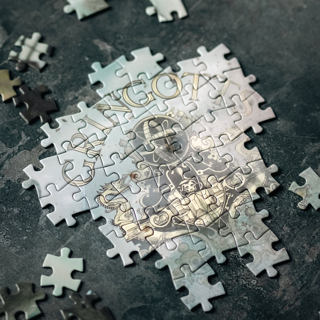Produktbild Harry Potter - Gringotts Bank mit Drache Premium Puzzle
