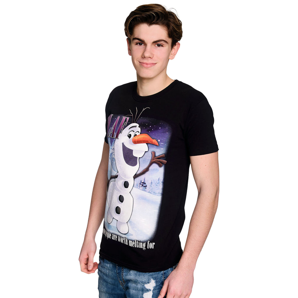 Produktbild Frozen - Olaf Worth Melting For T-Shirt schwarz
