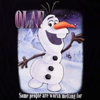 Produktbild Frozen - Olaf Worth Melting For T-Shirt schwarz