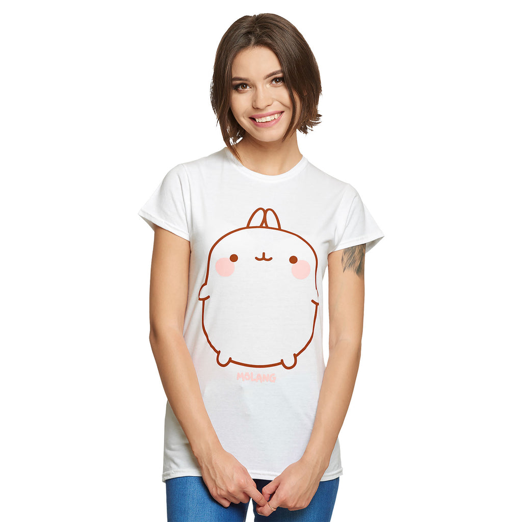 Produktbild Molang - Smile T-Shirt Damen weiß
