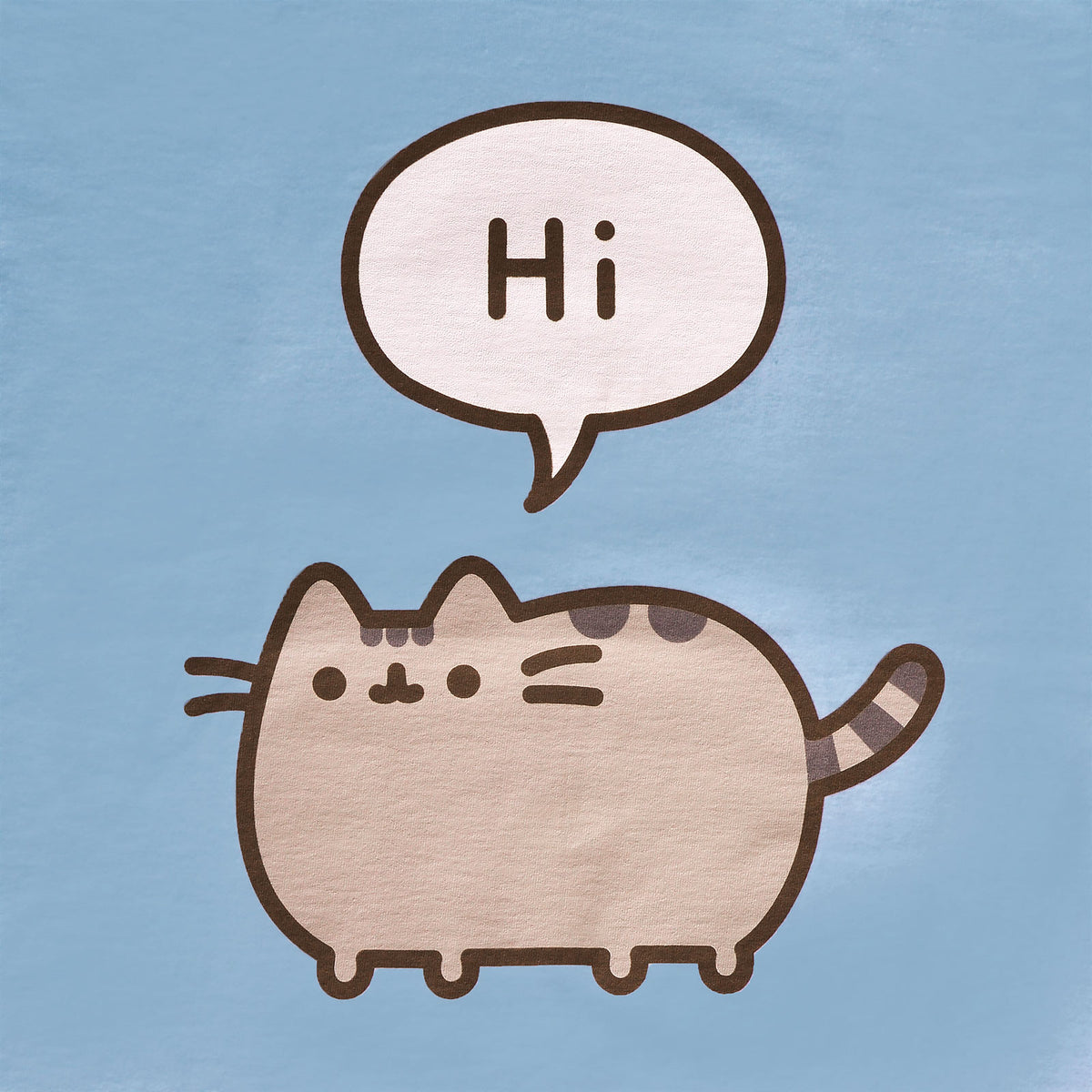 Produktbild Pusheen - Hi Bye! T-Shirt Damen blau