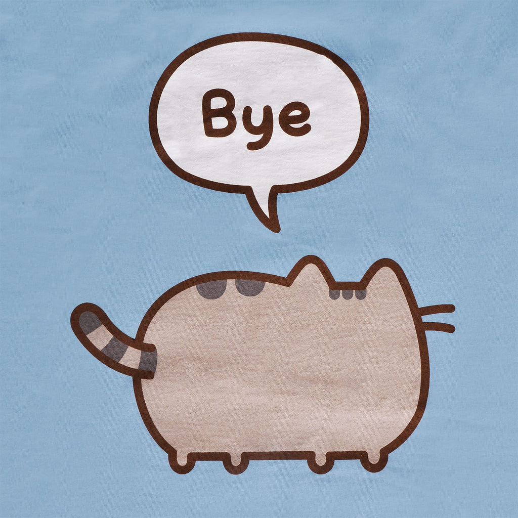 Produktbild Pusheen - Hi Bye! T-Shirt Damen blau