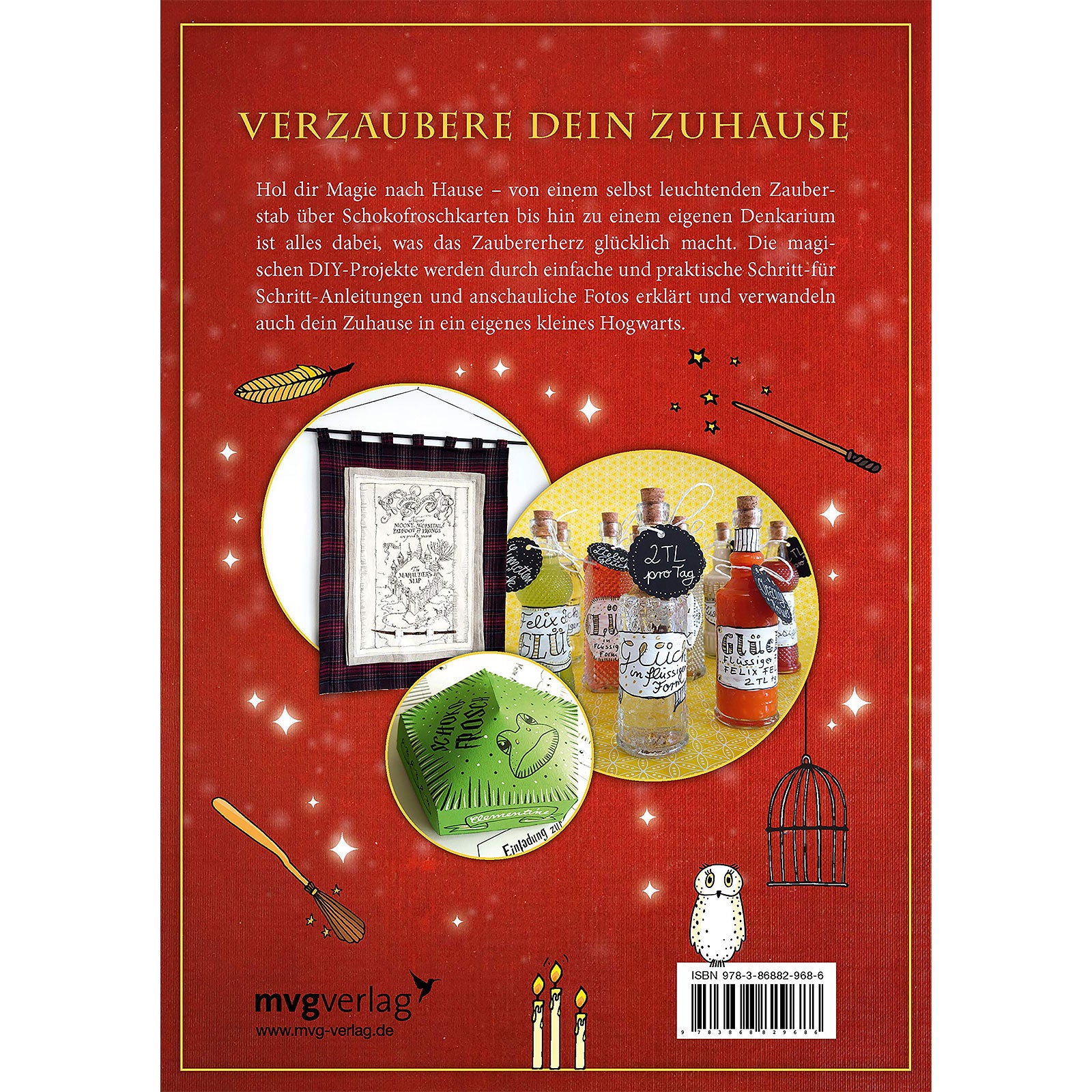Produktbild Das inoffizielle Harry Potter Bastelbuch