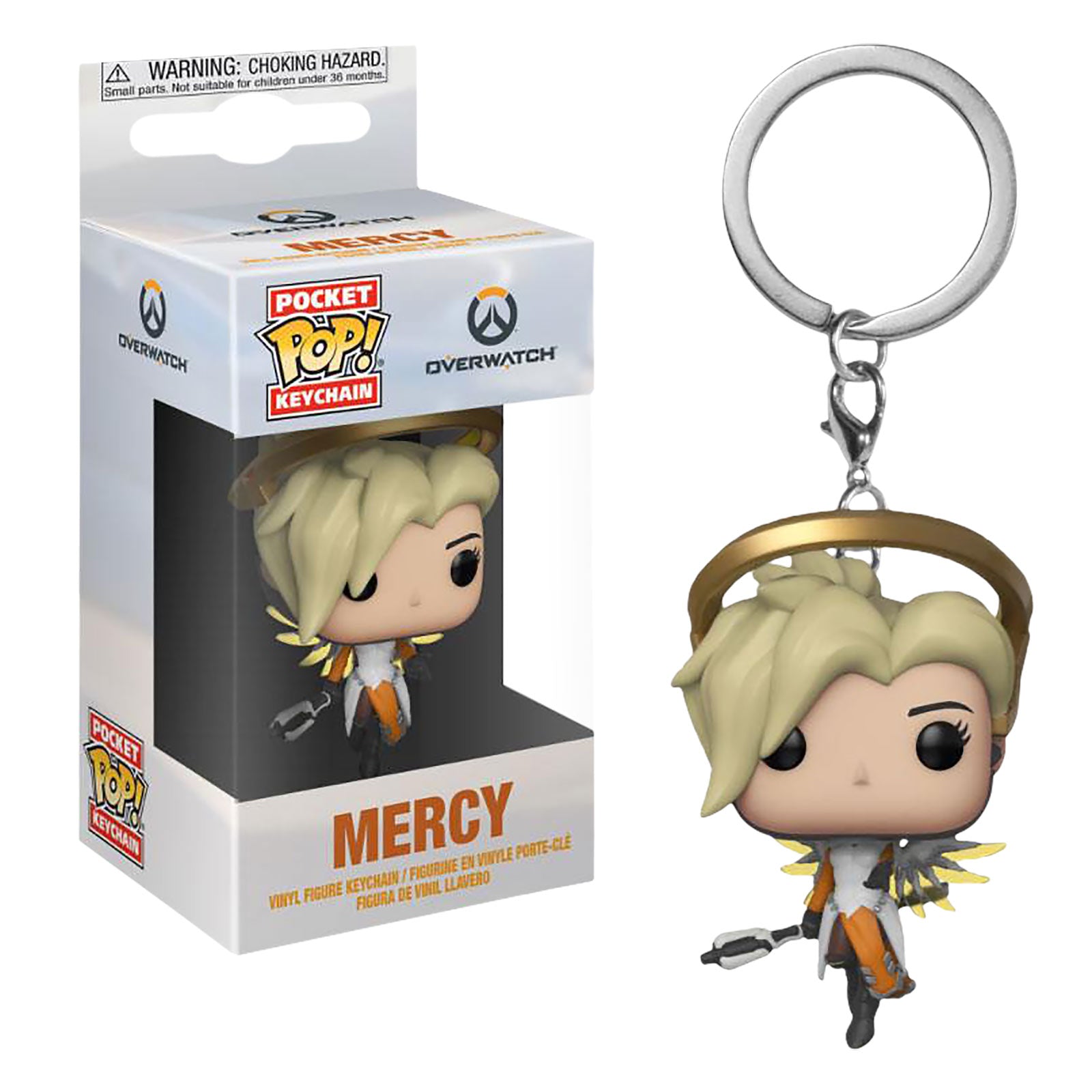 Produktbild Overwatch - Mercy Funko Pop Schlüsselanhänger