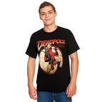 Produktbild Deadpool - Time for Adventures T-Shirt schwarz