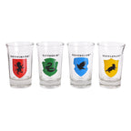 Produktbild Harry Potter - Hogwarts Mini Gläserset