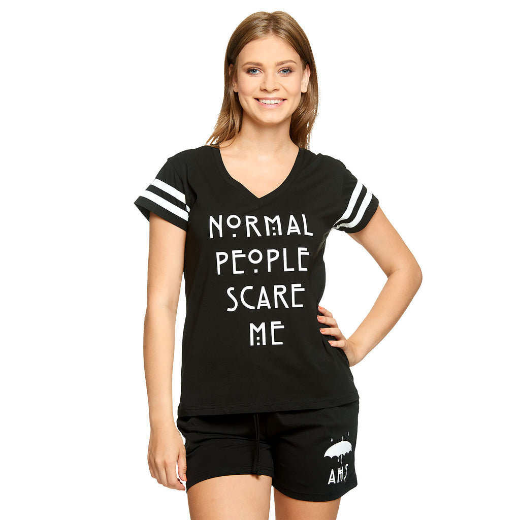 Produktbild American Horror Story - Normal People Scare Me Pyjama kurz Damen