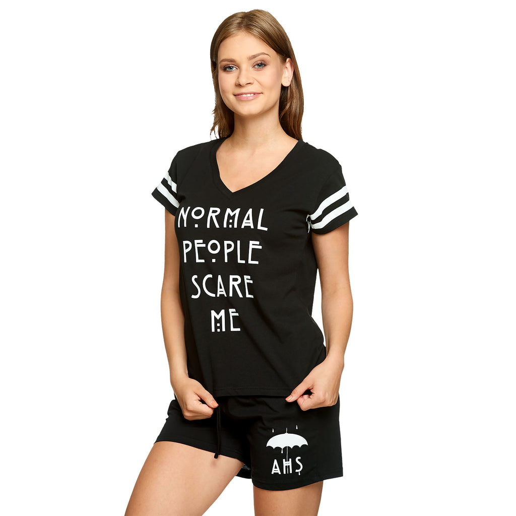 Produktbild American Horror Story - Normal People Scare Me Pyjama kurz Damen