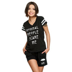Produktbild American Horror Story - Normal People Scare Me Pyjama kurz Damen