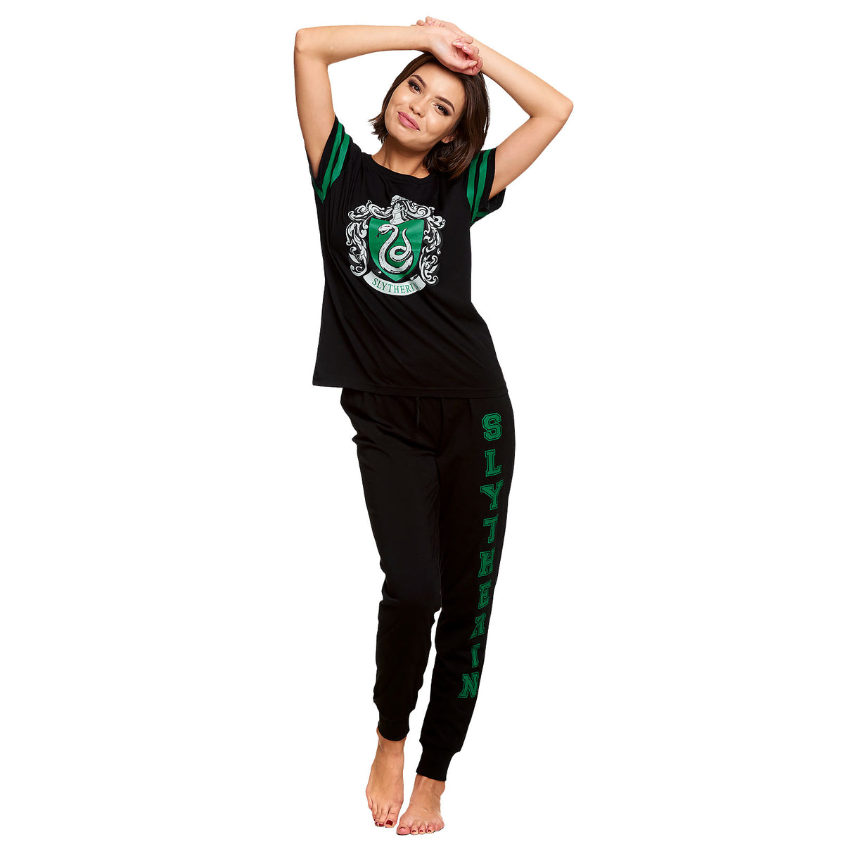 Produktbild Harry Potter - Slytherin Wappen Pyjama Damen