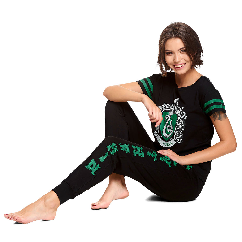 Produktbild Harry Potter - Slytherin Wappen Pyjama Damen