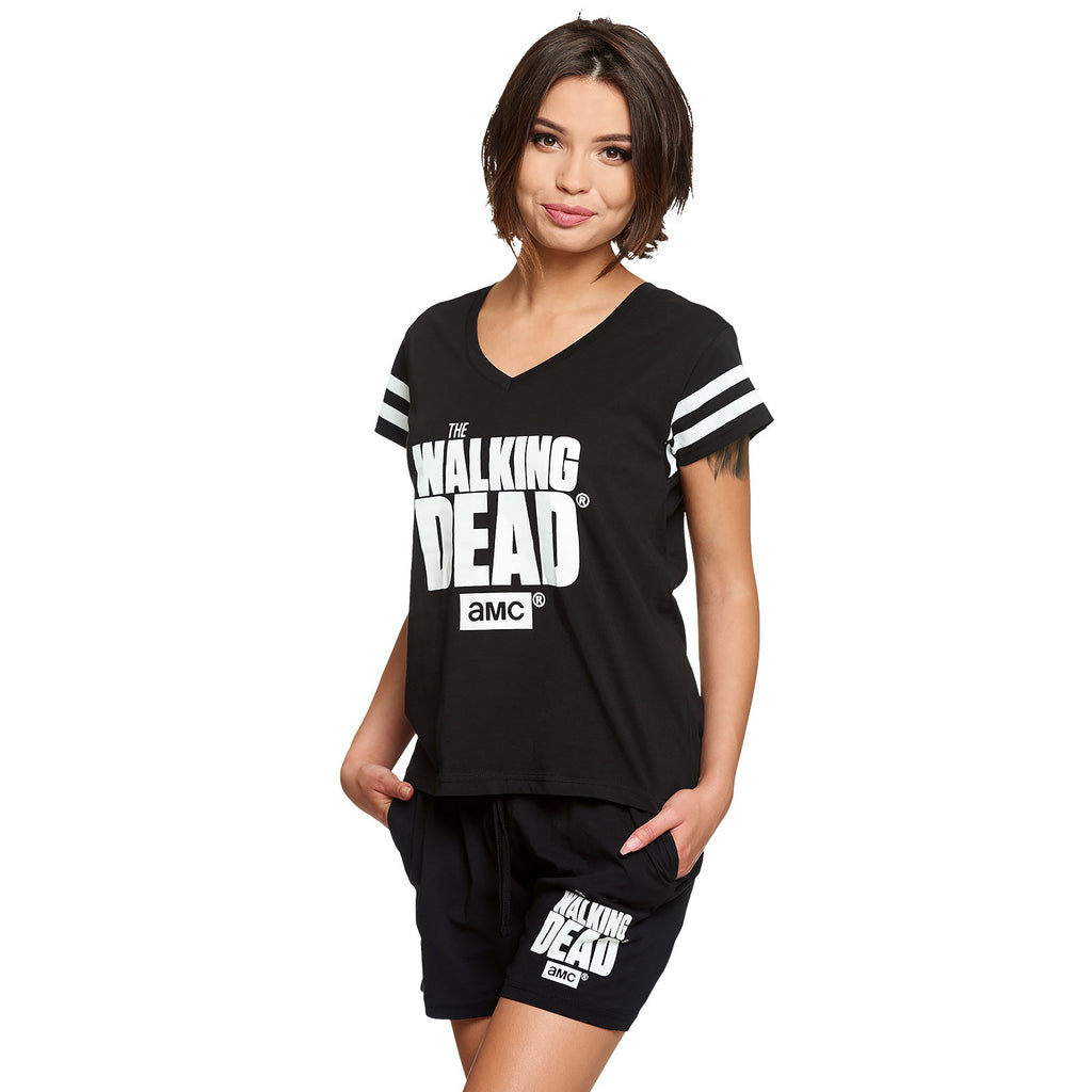 Produktbild Walking Dead - Logo Pyjama kurz Damen