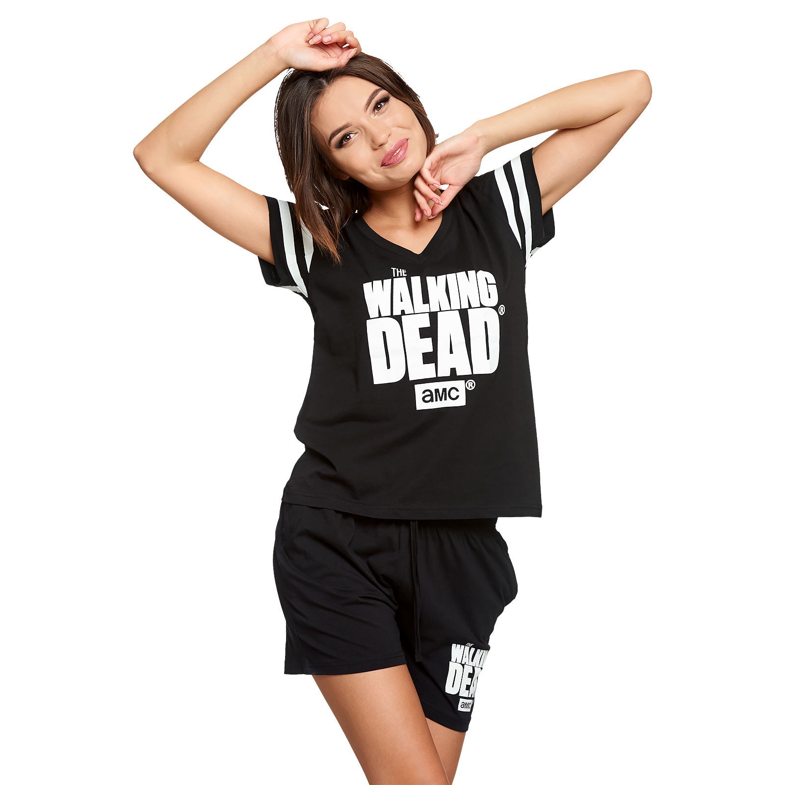 Produktbild Walking Dead - Logo Pyjama kurz Damen