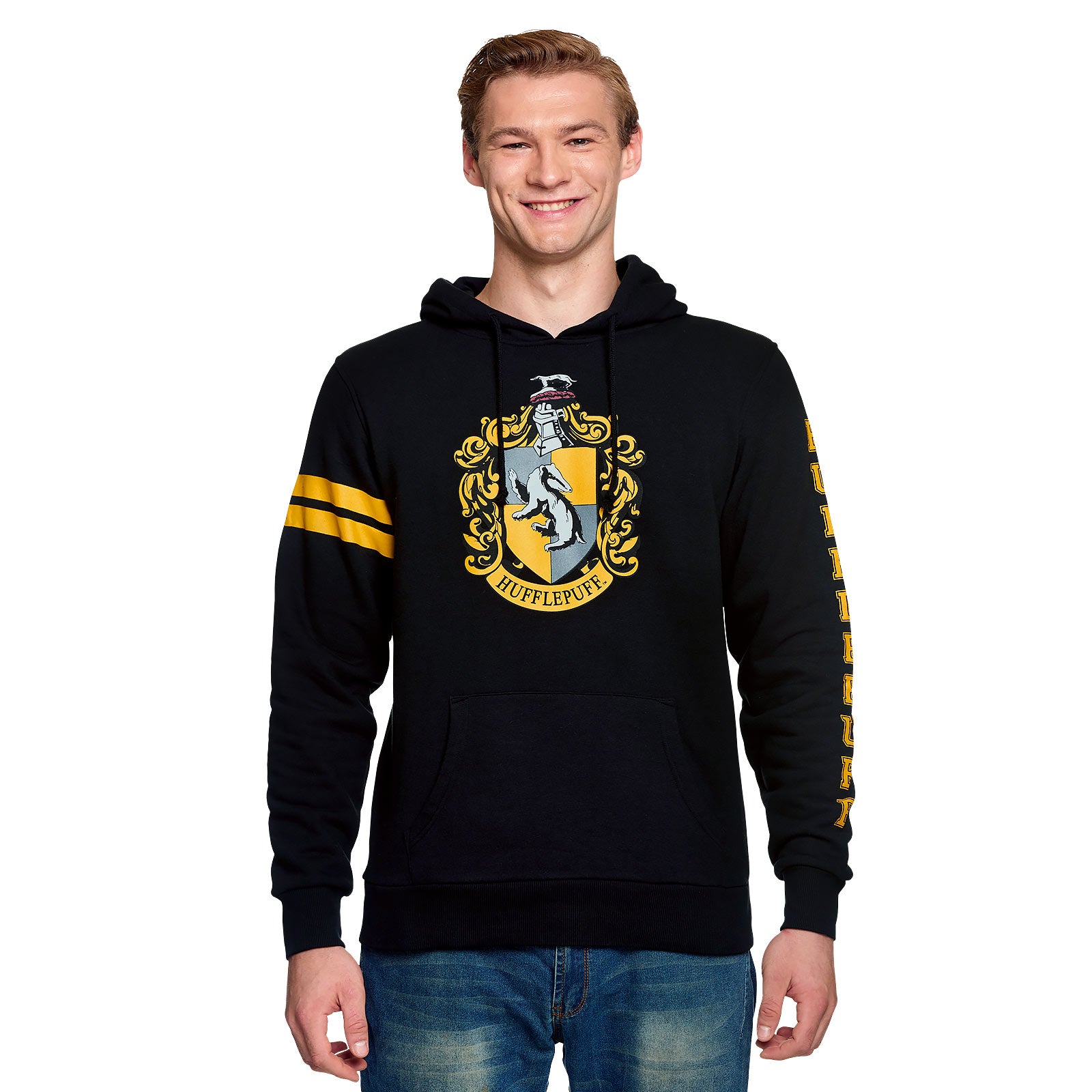 Produktbild Harry Potter - Hufflepuff Wappen Hoodie