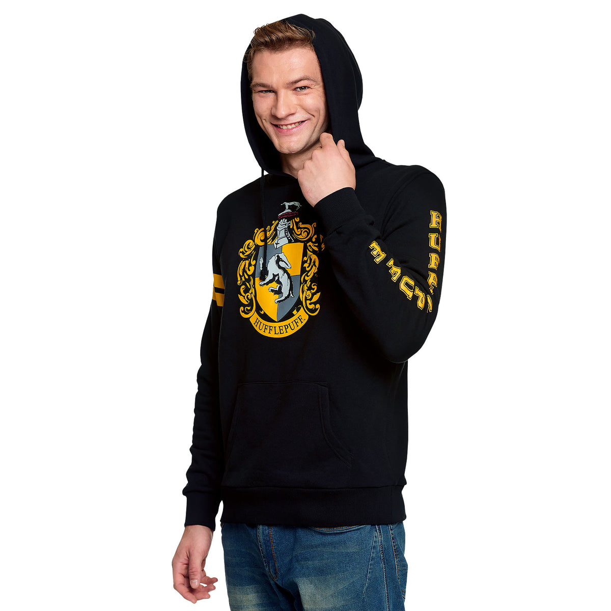 Produktbild Harry Potter - Hufflepuff Wappen Hoodie