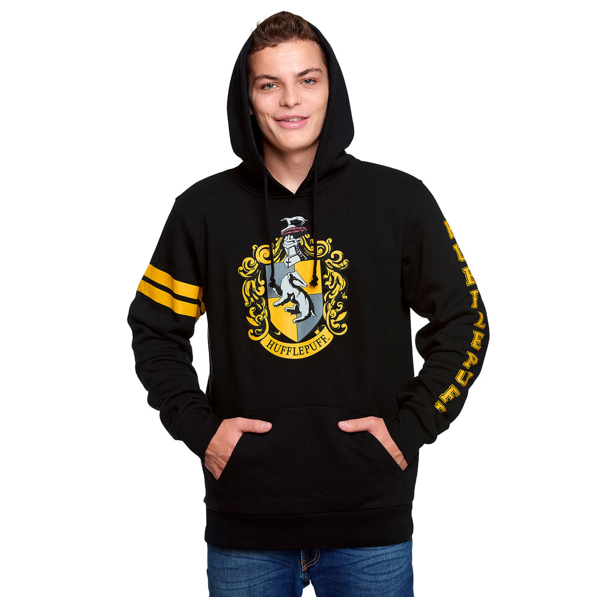 Produktbild Harry Potter - Hufflepuff Wappen Hoodie