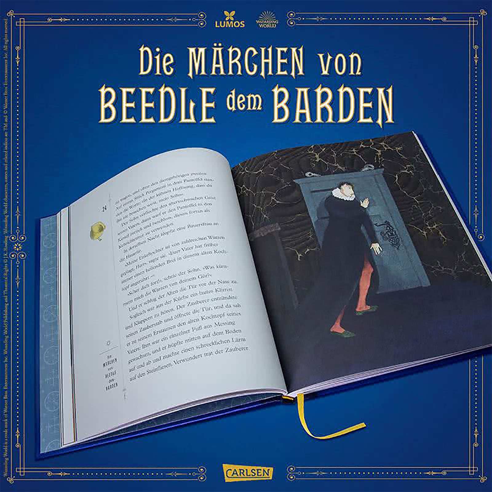 Produktbild Die Märchen von Beedle dem Barden - Schmuckausgabe