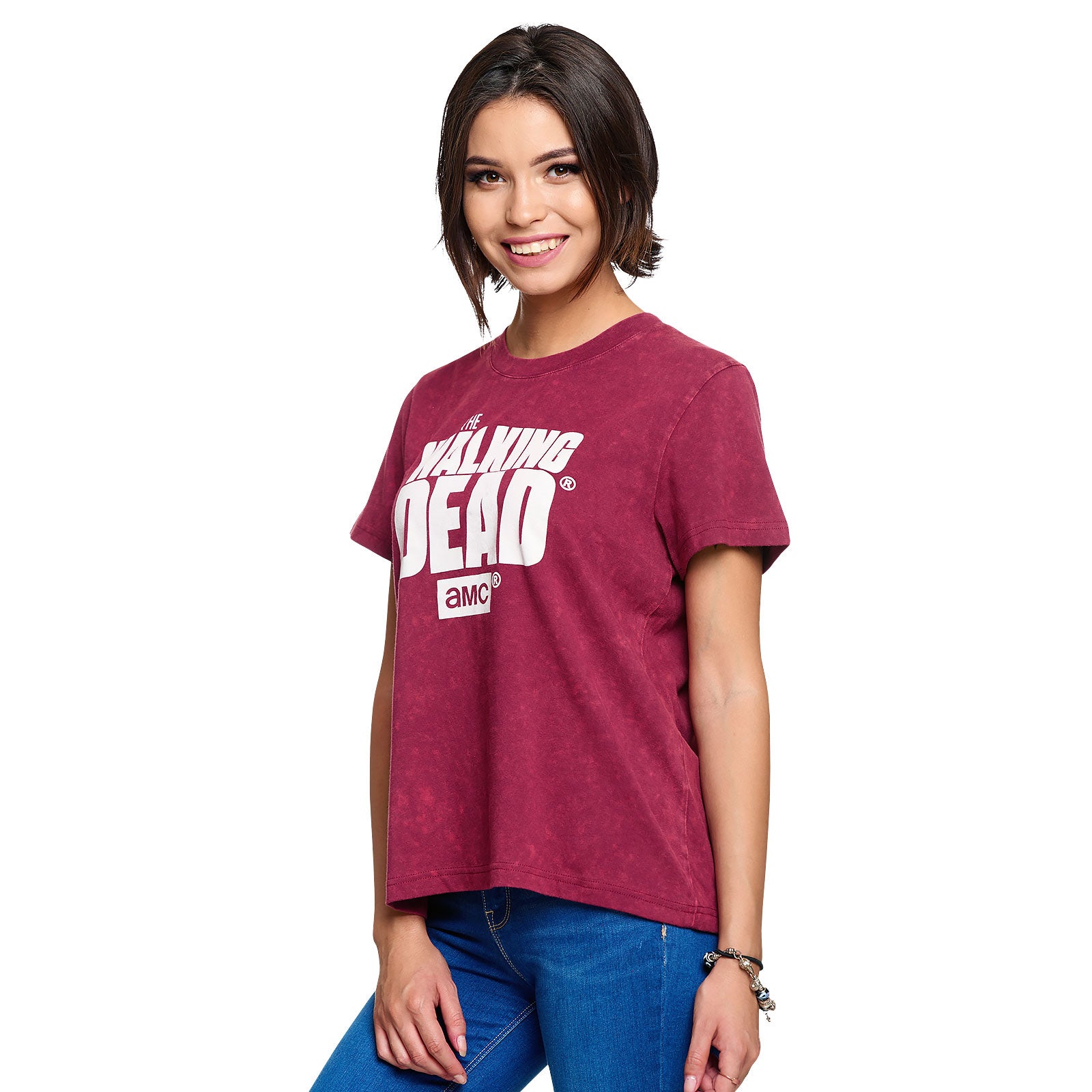 Produktbild Walking Dead - Logo T-Shirt Damen rot