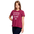 Produktbild American Horror Story - Normal People Scare Me T-Shirt Damen rot