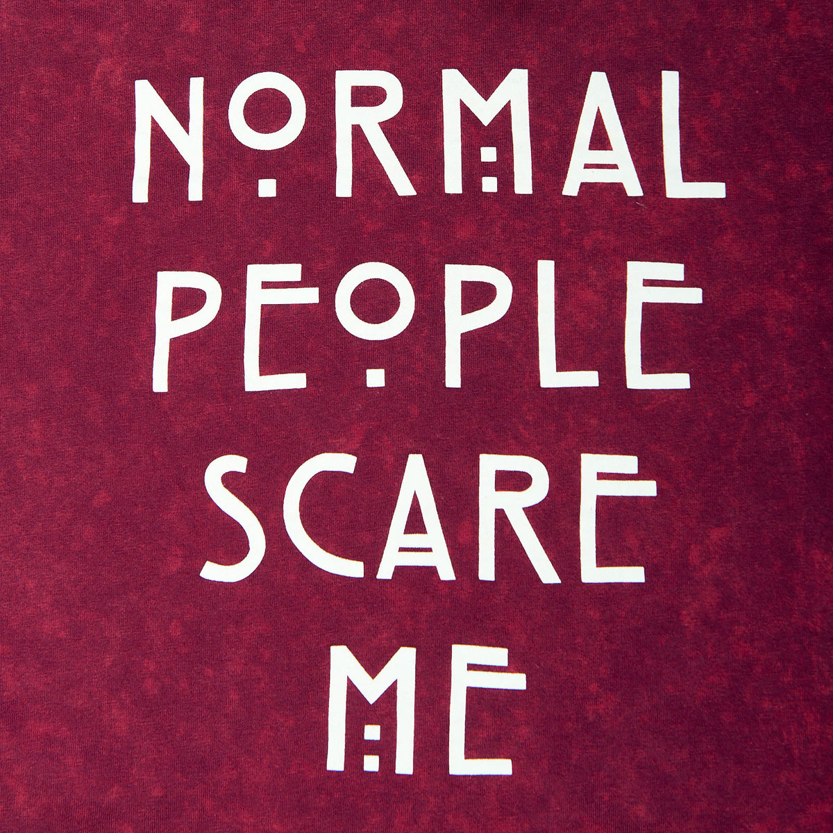 Produktbild American Horror Story - Normal People Scare Me T-Shirt Damen rot