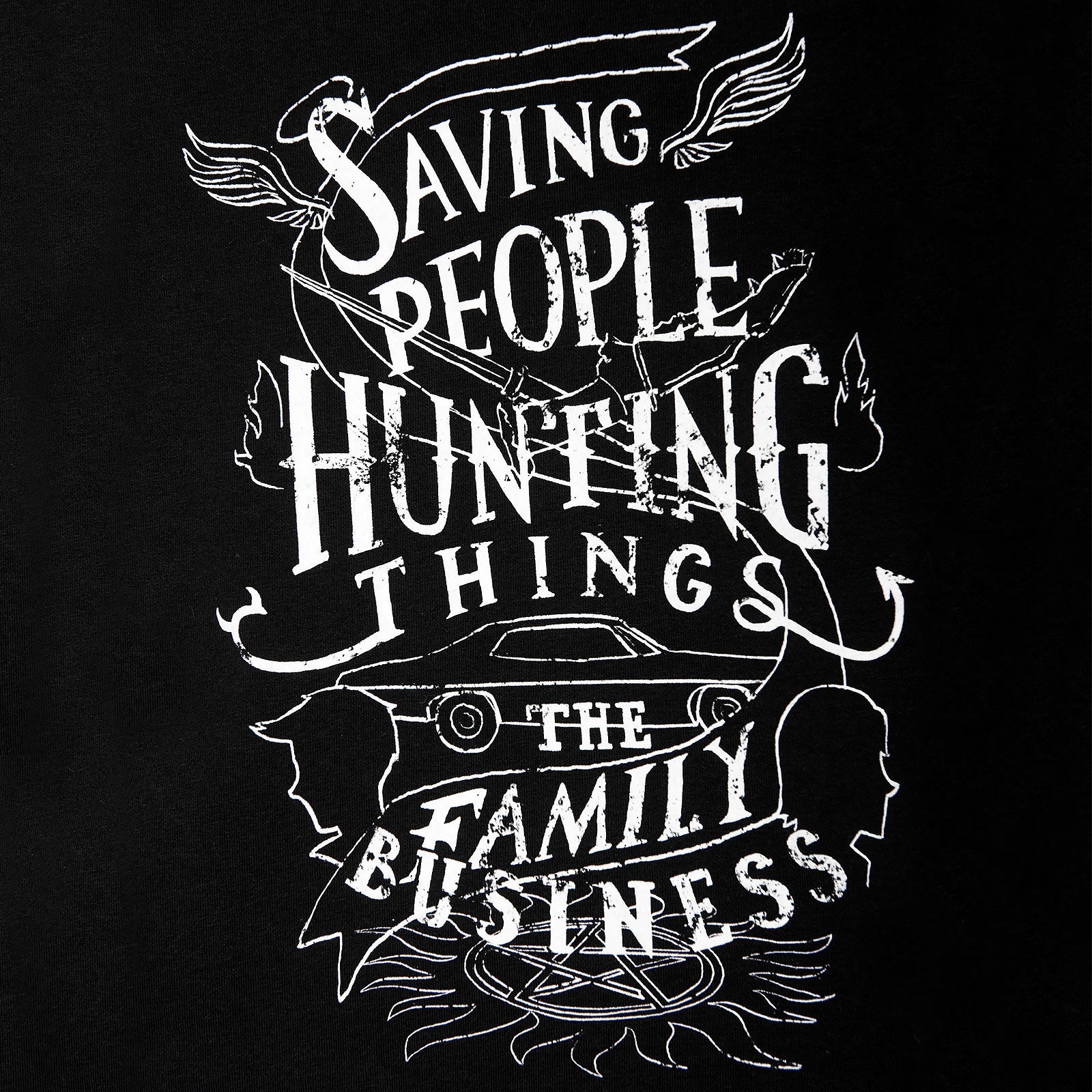 Produktbild Supernatural - Saving People Hunting Things Kapuzenjacke Damen