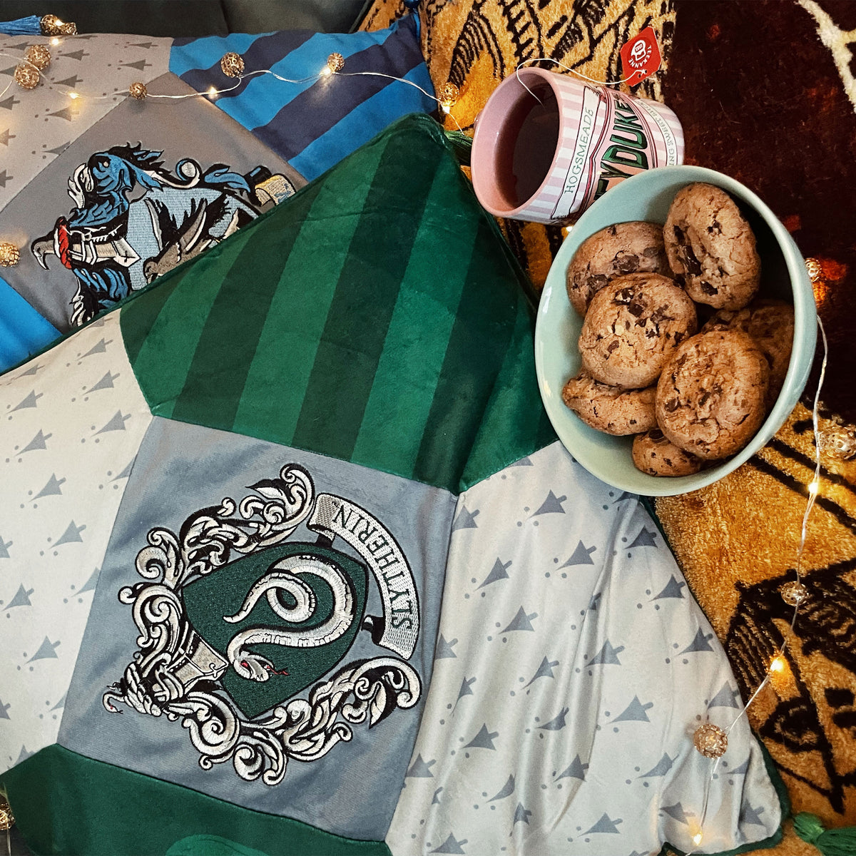 Produktbild Harry Potter - Slytherin Kissen mit Quasten deluxe