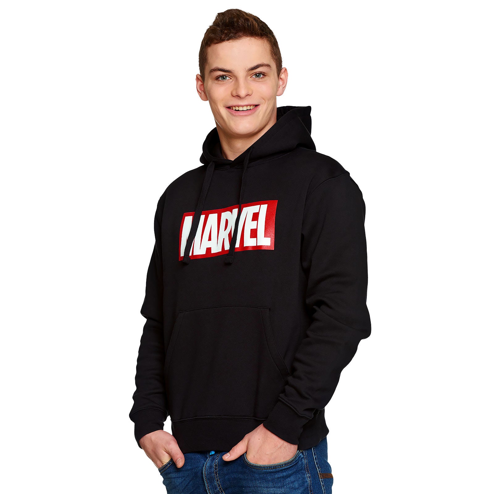 Produktbild Marvel - Logo Hoodie schwarz