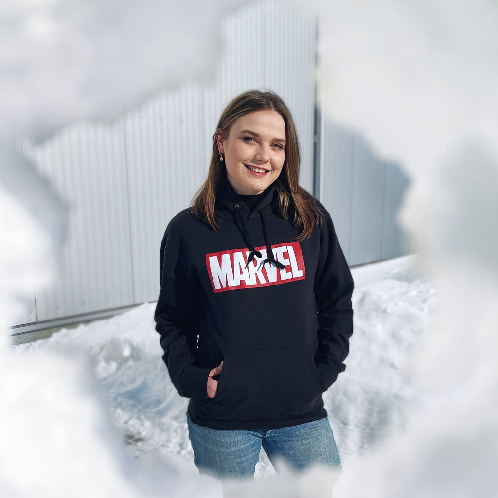 Produktbild Marvel - Logo Hoodie schwarz