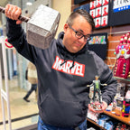 Produktbild Marvel - Logo Hoodie schwarz
