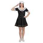 Produktbild Sailor Girl Kostüm Damen schwarz