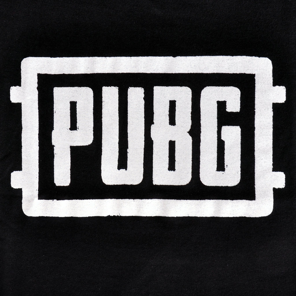 Produktbild PUBG - White Icon Logo T-Shirt schwarz