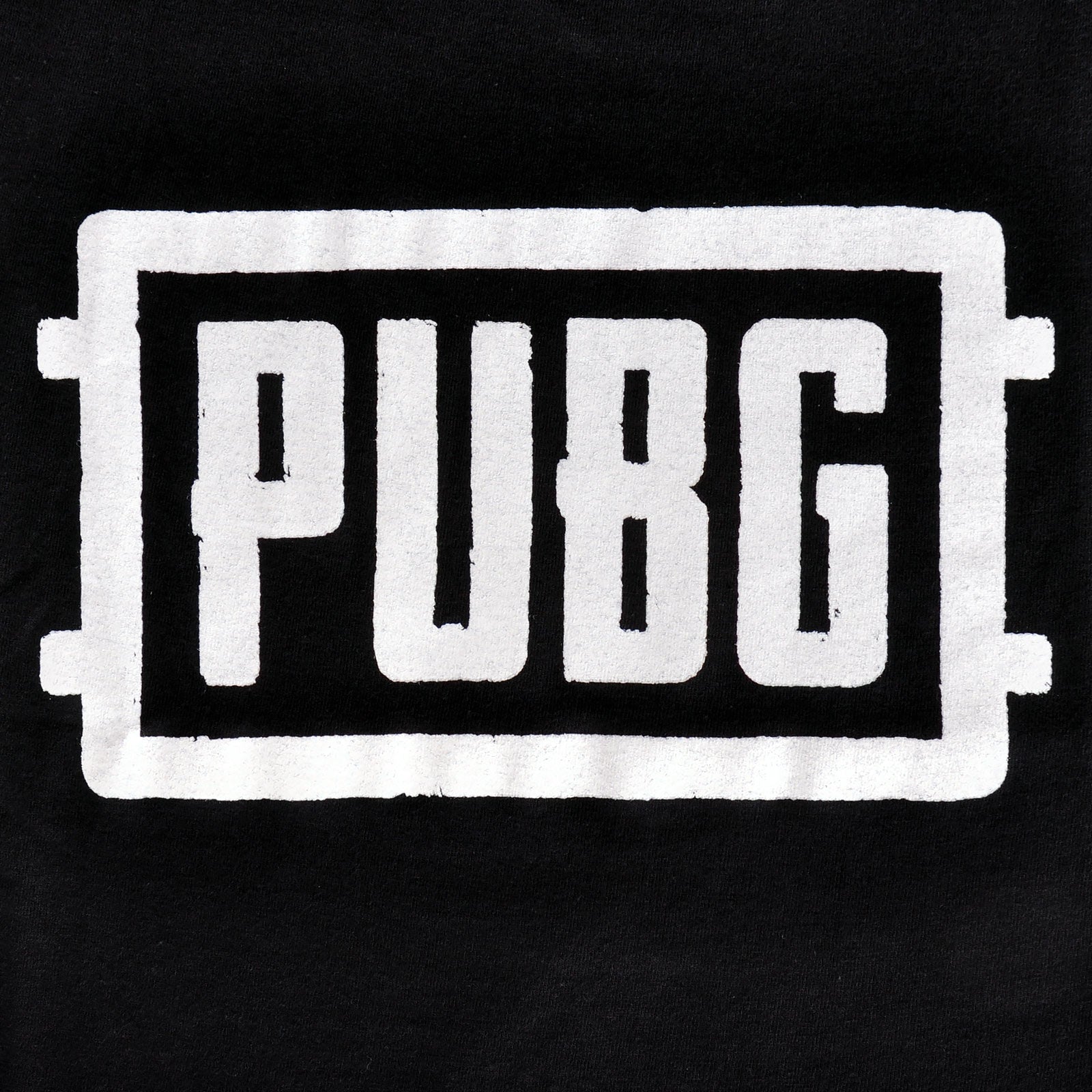 Produktbild PUBG - White Icon Logo T-Shirt schwarz