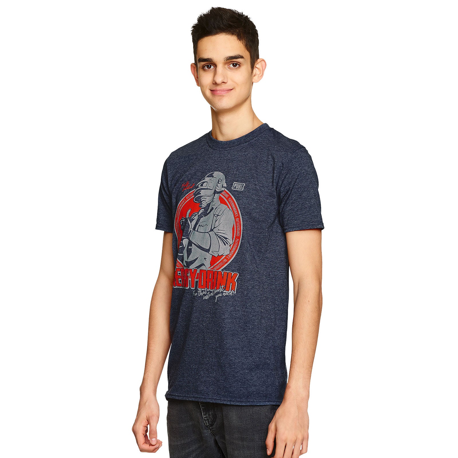 Produktbild PUBG - Energy Drink T-Shirt blau