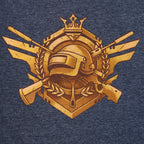 Produktbild PUBG - Invincible T-Shirt blau