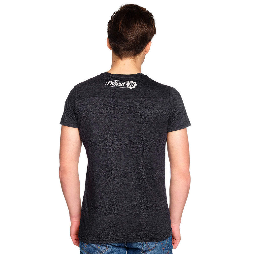 Produktbild Fallout - Vault 76 Poster T-Shirt blau