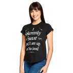 Produktbild Harry Potter - Mischief Managed T-Shirt Damen Loose Fit schwarz