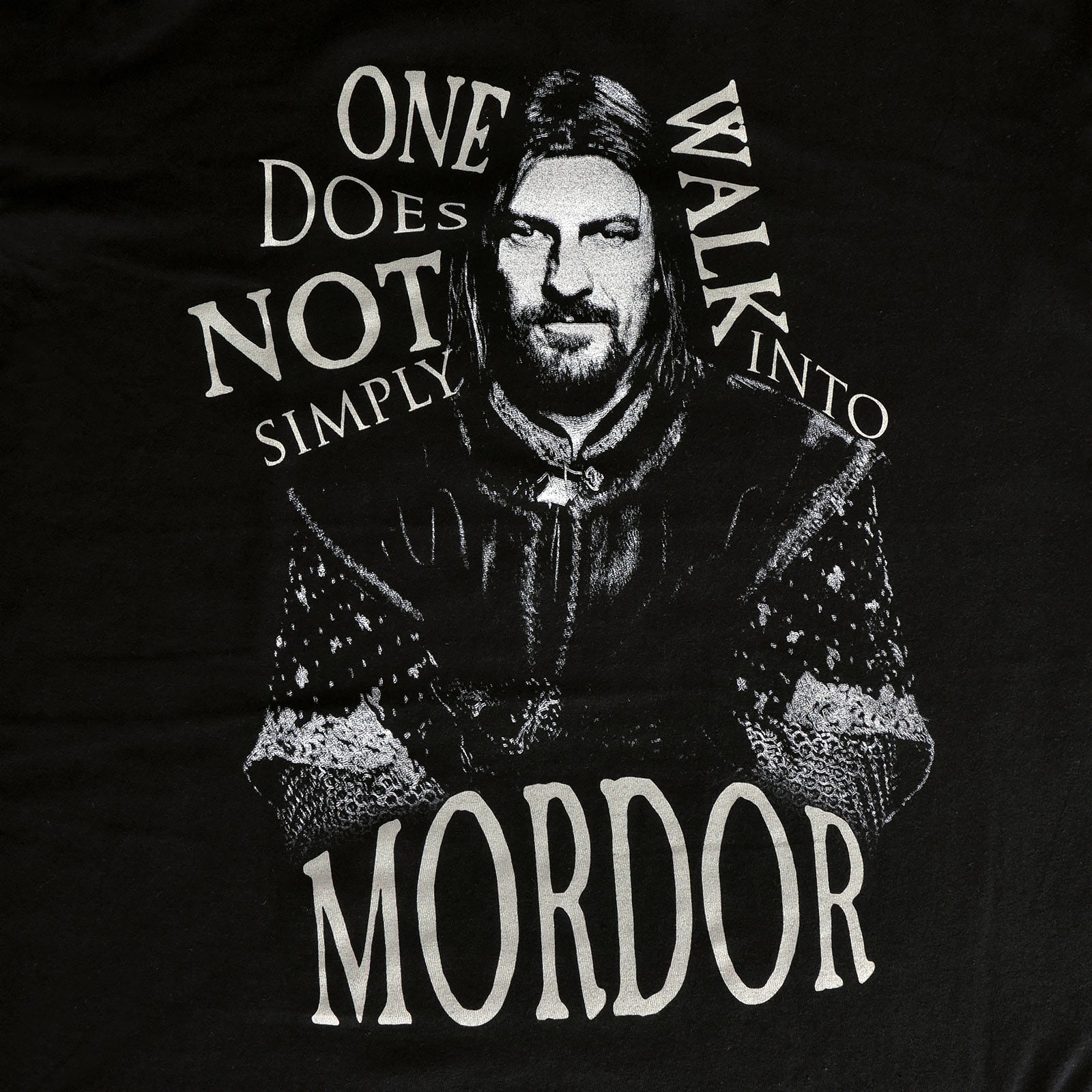 Produktbild Der Herr der Ringe - Boromir Walk into Mordor T-Shirt schwarz