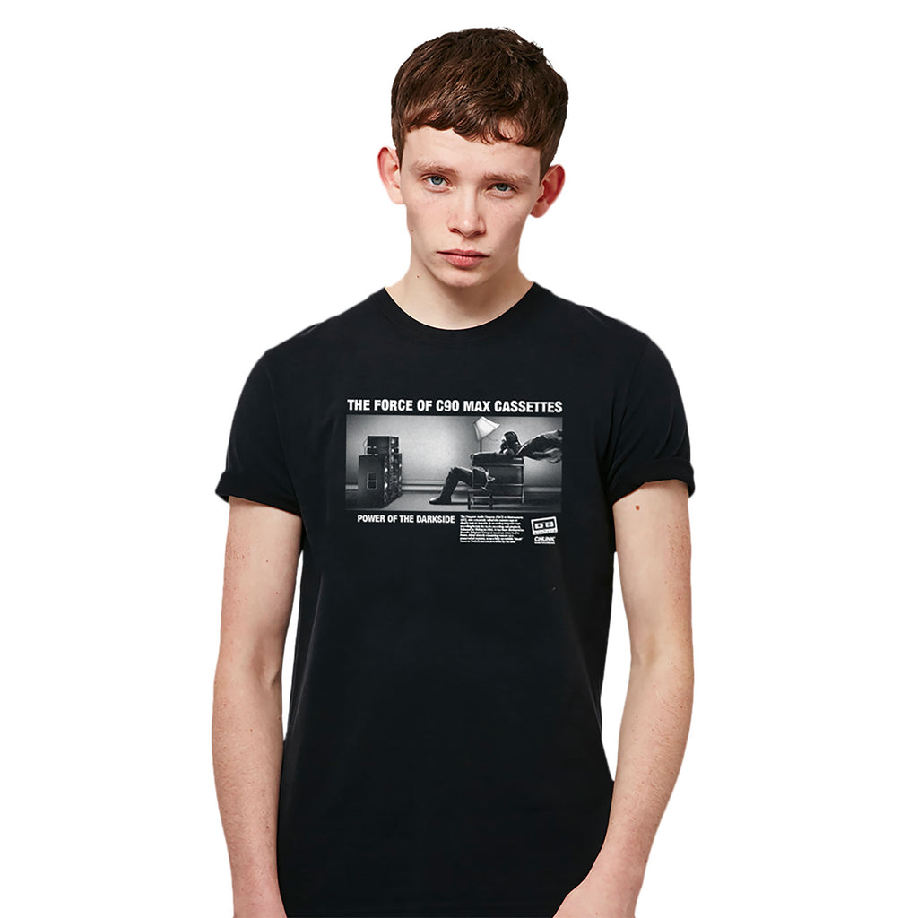 Produktbild Retro Force Vibes T-Shirt für Star Wars Fans schwarz