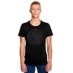 Produktbild Game of Thrones - Dark Targaryen 3D Logo T-Shirt schwarz