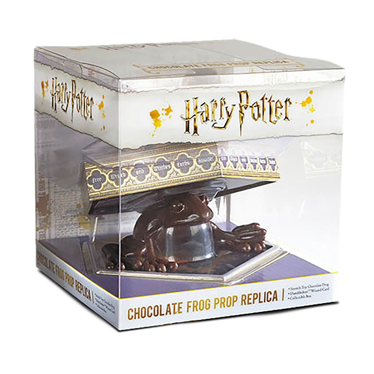 Product image Chocolate Frog Figure with Collectible Card - Harry Potter Replica