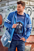 Produktbild Doctor Who - Tardis Kapuzenjacke blau