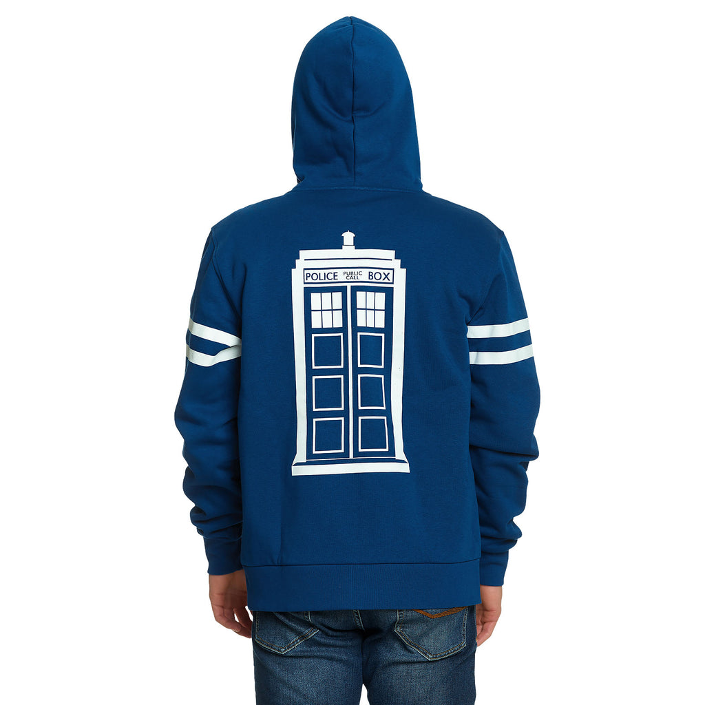 Produktbild Doctor Who - Tardis Kapuzenjacke blau
