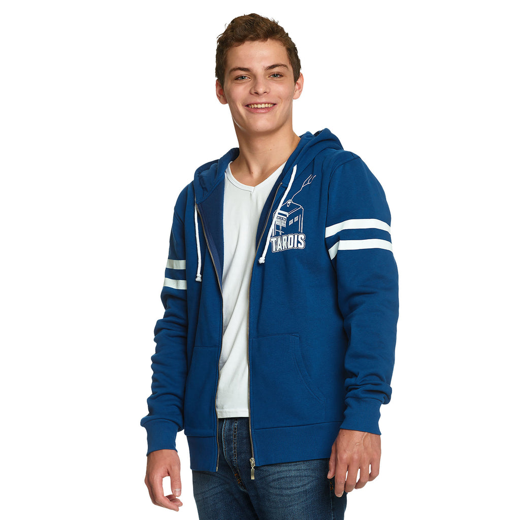 Produktbild Doctor Who - Tardis Kapuzenjacke blau